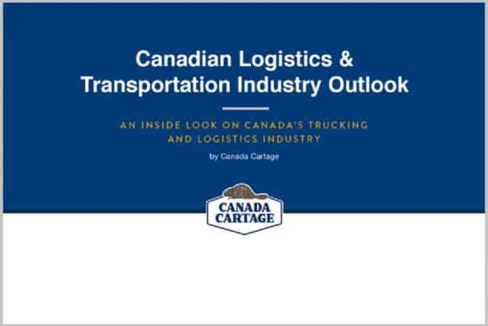 Canadian logistics and transportation industry outlook