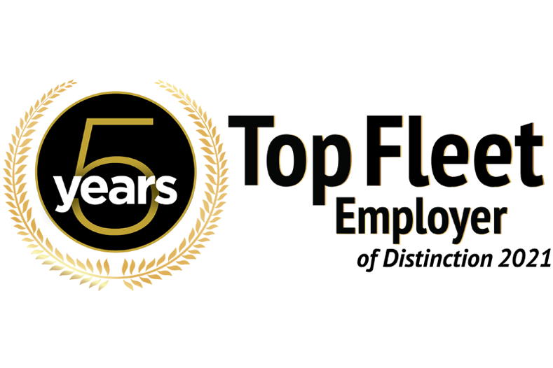 Trucking HR Top Fleet Employer of Distinction 2021 Trucking HR Top Fleet Employer of Distinction 2021