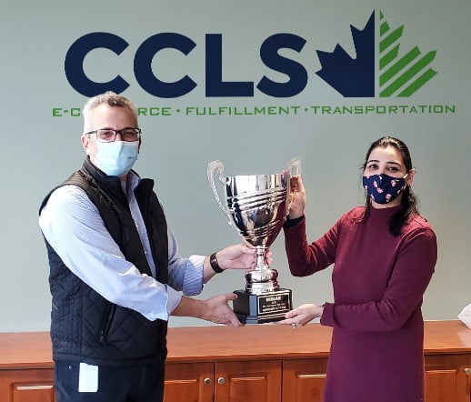 Ecolab Award Presentation Revised CCLS Places First And Second As Ecolab 3PL Partner Of The Year